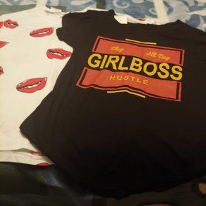 BothGirls tee shirts for one price